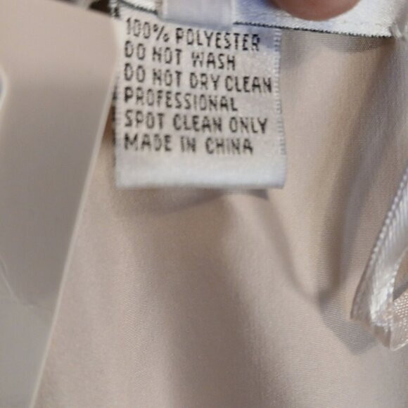 Allure Bridals Bridesmade Dress-Sand- NWT-Strapless-Size 14 - Picture 8 of 9